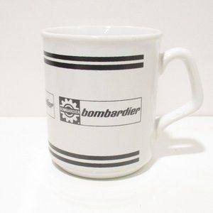 Vintage Bombardier Coffe Mug Gear Symbol